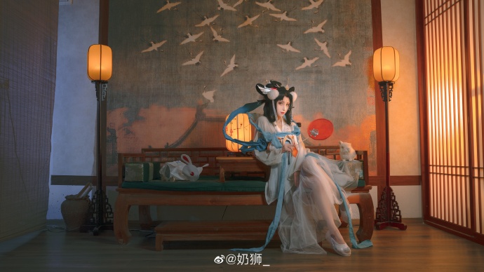 【COS正片】王者荣耀嫦娥如梦令cos 仙气优美 cn奶狮 - 第13张 - 机器猫次元 【COS正片】王者荣耀嫦娥如梦令cos 仙气优美 cn奶狮 - 第13张 - 机器猫次元