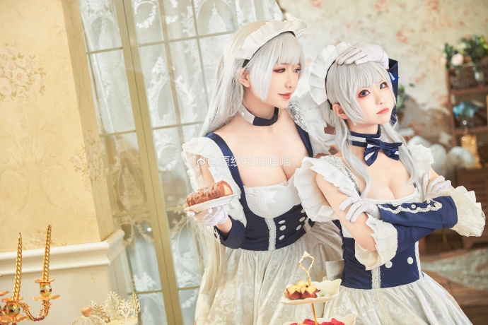 【COS正片】碧蓝航线贝尔法斯特cos 绝美双人女仆 cn源纱希&犹大Yuta - 第3张 - 机器猫次元 【COS正片】碧蓝航线贝尔法斯特cos 绝美双人女仆 cn源纱希&犹大Yuta - 第3张 - 机器猫次元