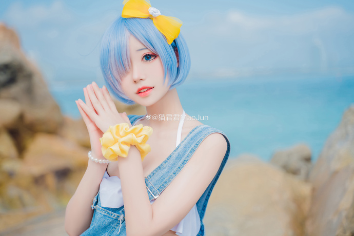 【COS正片】从零开始蕾姆手办cos 背带裤泳装 cn猫君君MaoJun - 第6张 - 机器猫次元 【COS正片】从零开始蕾姆手办cos 背带裤泳装 cn猫君君MaoJun - 第6张 - 机器猫次元