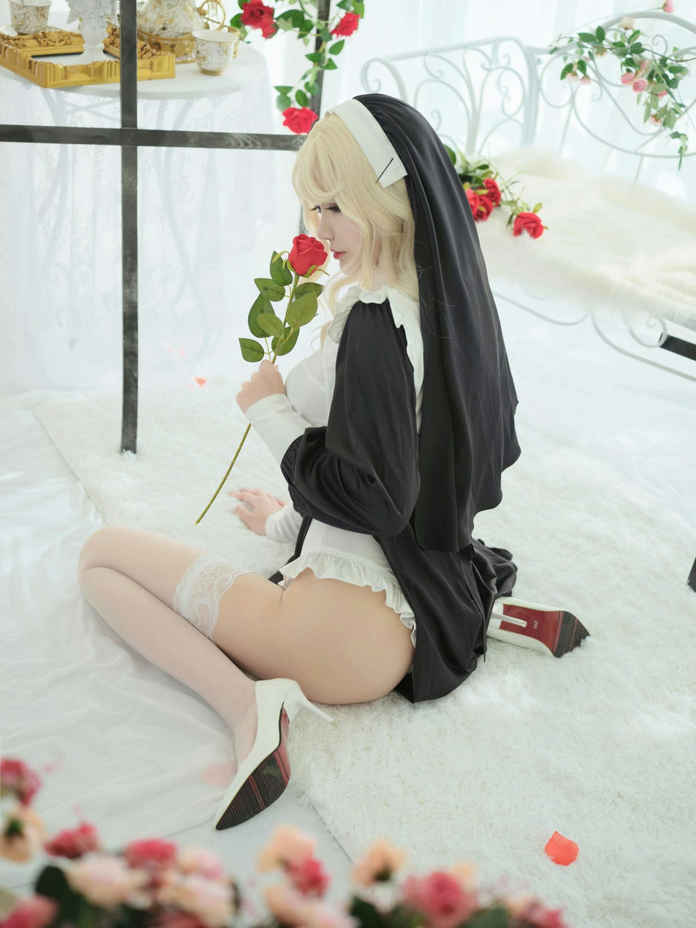 一米八的大梨子 - 修女 [36P18MB] - 第5张 - 机器猫次元