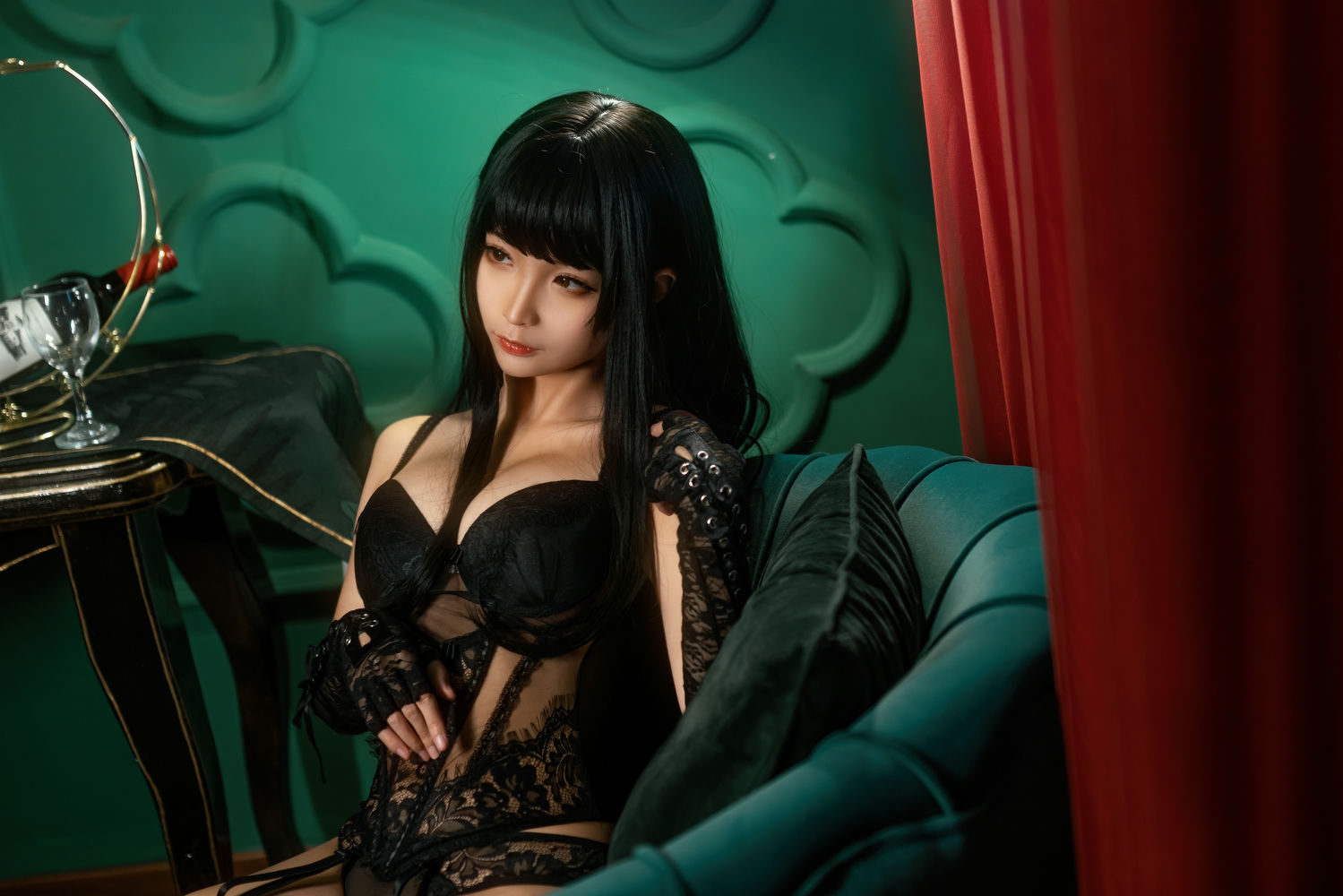 蠢沫沫 - 真爱版 黑内衣 [40P-500MB] - 第1张 - 机器猫次元