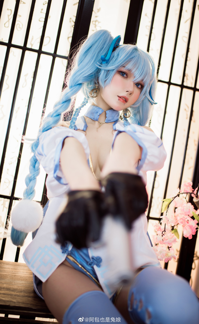 【COS正片】少女前线pa15翠雀媚cos 迷离的韵味 cn阿包也是兔娘 - 第1张 - 机器猫次元 【COS正片】少女前线pa15翠雀媚cos 迷离的韵味 cn阿包也是兔娘 - 第1张 - 机器猫次元