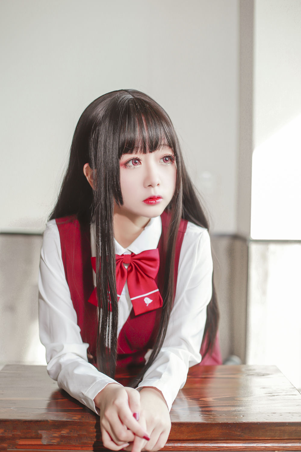 日奈娇 - JK少女红裙 [28P-276MB] - 第2张 - 机器猫次元