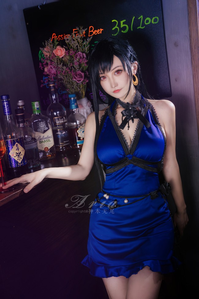 【COS正片】最终幻想7重制版蒂法cos Tifa Lockhart 礼服.ver cn神本无尾 - 第7张 - 机器猫次元 【COS正片】最终幻想7重制版蒂法cos Tifa Lockhart 礼服.ver cn神本无尾 - 第7张 - 机器猫次元