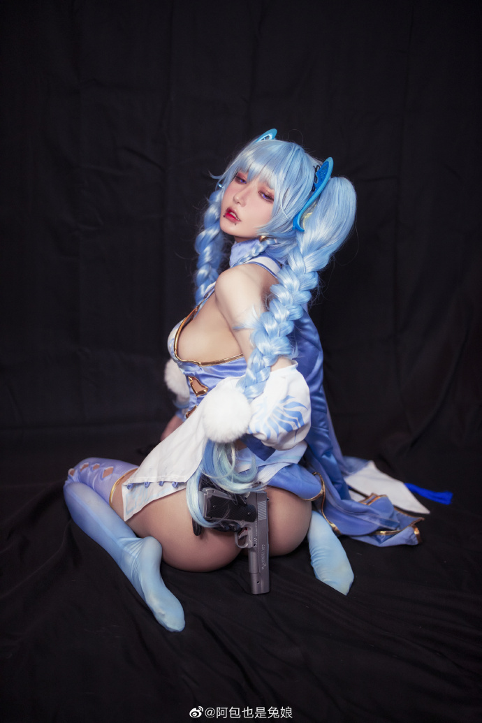 【COS正片】少女前线pa15翠雀媚cos 迷离的韵味 cn阿包也是兔娘 - 第9张 - 机器猫次元 【COS正片】少女前线pa15翠雀媚cos 迷离的韵味 cn阿包也是兔娘 - 第9张 - 机器猫次元