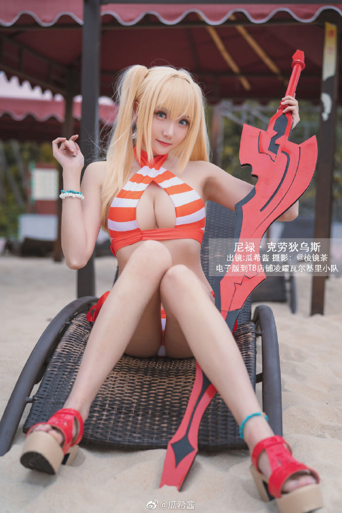 【COS正片】FGO皇帝尼禄泳装cos夏日水着 cn瓜希酱 - 第2张 - 机器猫次元 【COS正片】FGO皇帝尼禄泳装cos夏日水着 cn瓜希酱 - 第2张 - 机器猫次元