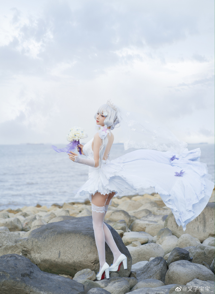 【COS正片】碧蓝航线光辉花嫁cos 爱与希望的晨星 cn叉子宝宝 - 第6张 - 机器猫次元 【COS正片】碧蓝航线光辉花嫁cos 爱与希望的晨星 cn叉子宝宝 - 第6张 - 机器猫次元