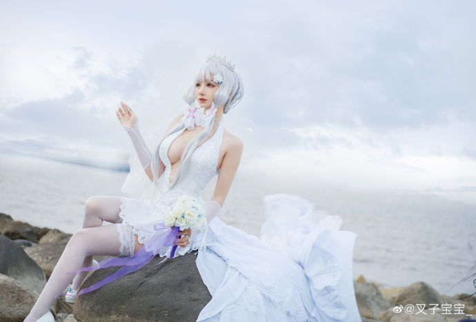【COS正片】碧蓝航线光辉花嫁cos 爱与希望的晨星 cn叉子宝宝 - 第2张 - 机器猫次元 【COS正片】碧蓝航线光辉花嫁cos 爱与希望的晨星 cn叉子宝宝 - 第2张 - 机器猫次元