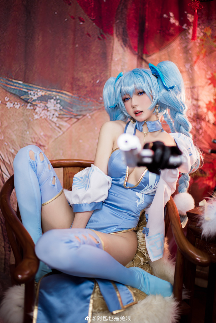 【COS正片】少女前线pa15翠雀媚cos 迷离的韵味 cn阿包也是兔娘 - 第3张 - 机器猫次元 【COS正片】少女前线pa15翠雀媚cos 迷离的韵味 cn阿包也是兔娘 - 第3张 - 机器猫次元