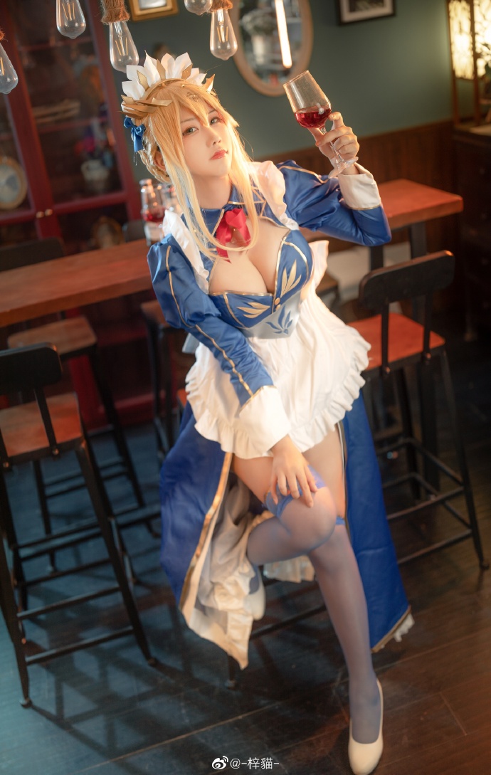 【COS正片】FGO白枪呆cos同人女仆礼服 cn梓貓 - 第5张 - 机器猫次元 【COS正片】FGO白枪呆cos同人女仆礼服 cn梓貓 - 第5张 - 机器猫次元