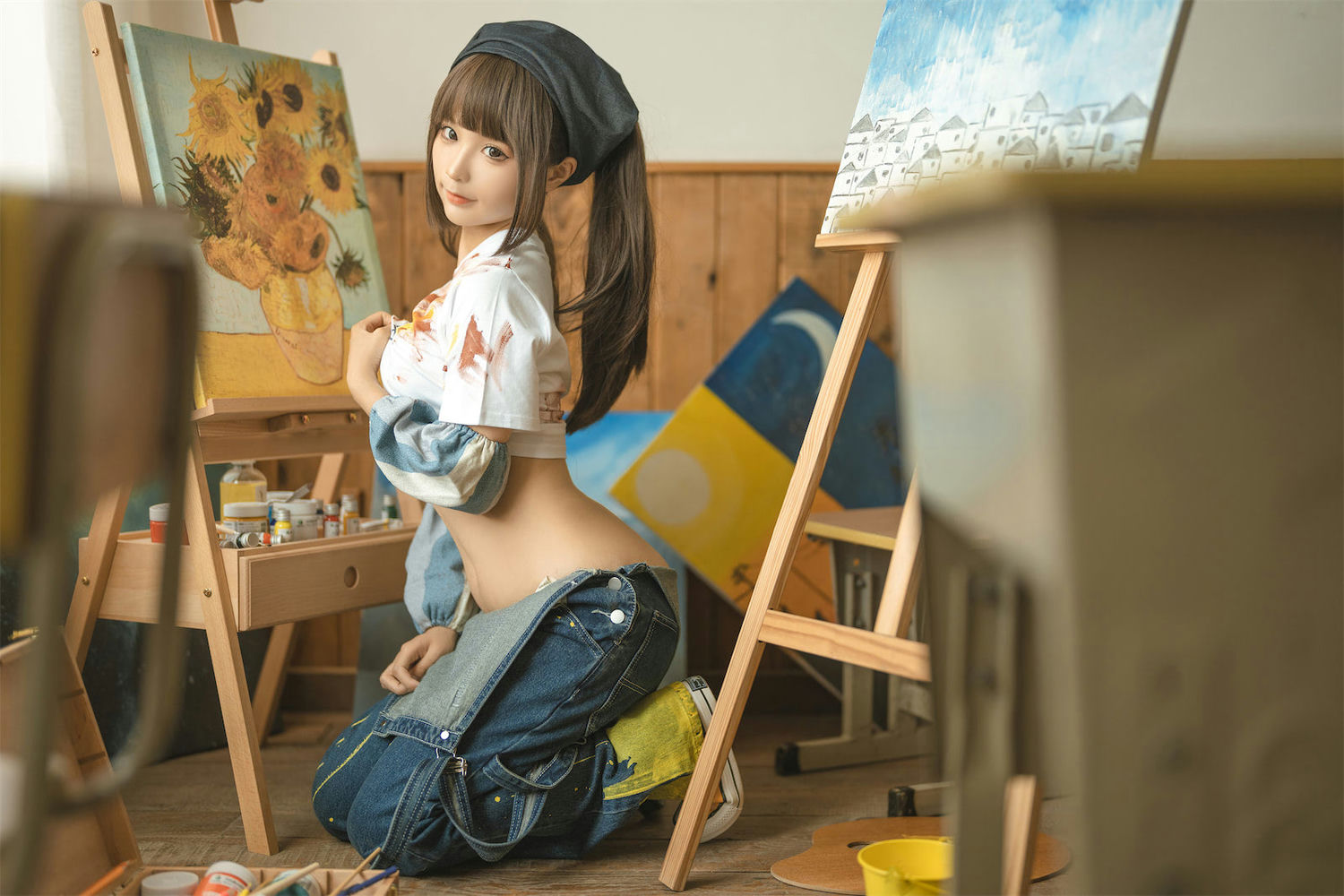 蠢沫沫 - 小画家 绅士版 [110P-08GB] - 第2张 - 机器猫次元