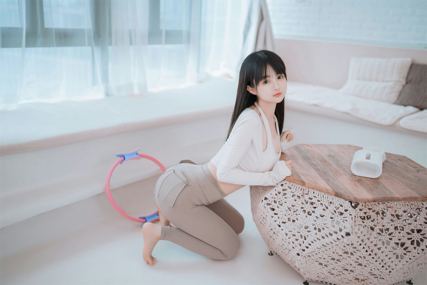 桜井宁宁 - 瑜伽少女 绅士版 [111P-12GB] - 第3张 - 机器猫次元