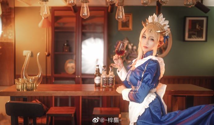 【COS正片】FGO白枪呆cos同人女仆礼服 cn梓貓 - 第7张 - 机器猫次元 【COS正片】FGO白枪呆cos同人女仆礼服 cn梓貓 - 第7张 - 机器猫次元