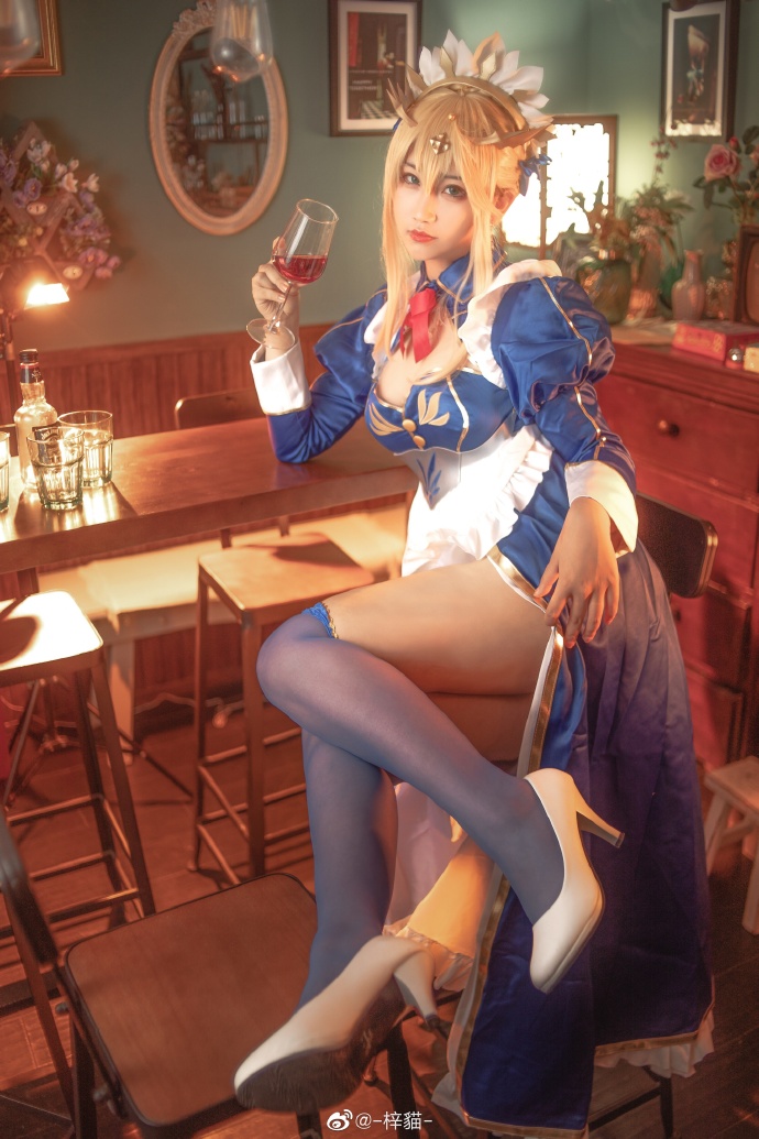 【COS正片】FGO白枪呆cos同人女仆礼服 cn梓貓 - 第9张 - 机器猫次元 【COS正片】FGO白枪呆cos同人女仆礼服 cn梓貓 - 第9张 - 机器猫次元