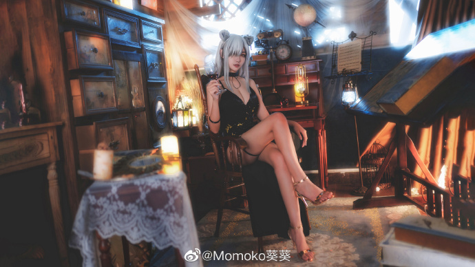 【COS正片】明日方舟黑cos 黑色高贵礼服 Momoko葵葵 - 第2张 - 机器猫次元 【COS正片】明日方舟黑cos 黑色高贵礼服 Momoko葵葵 - 第2张 - 机器猫次元