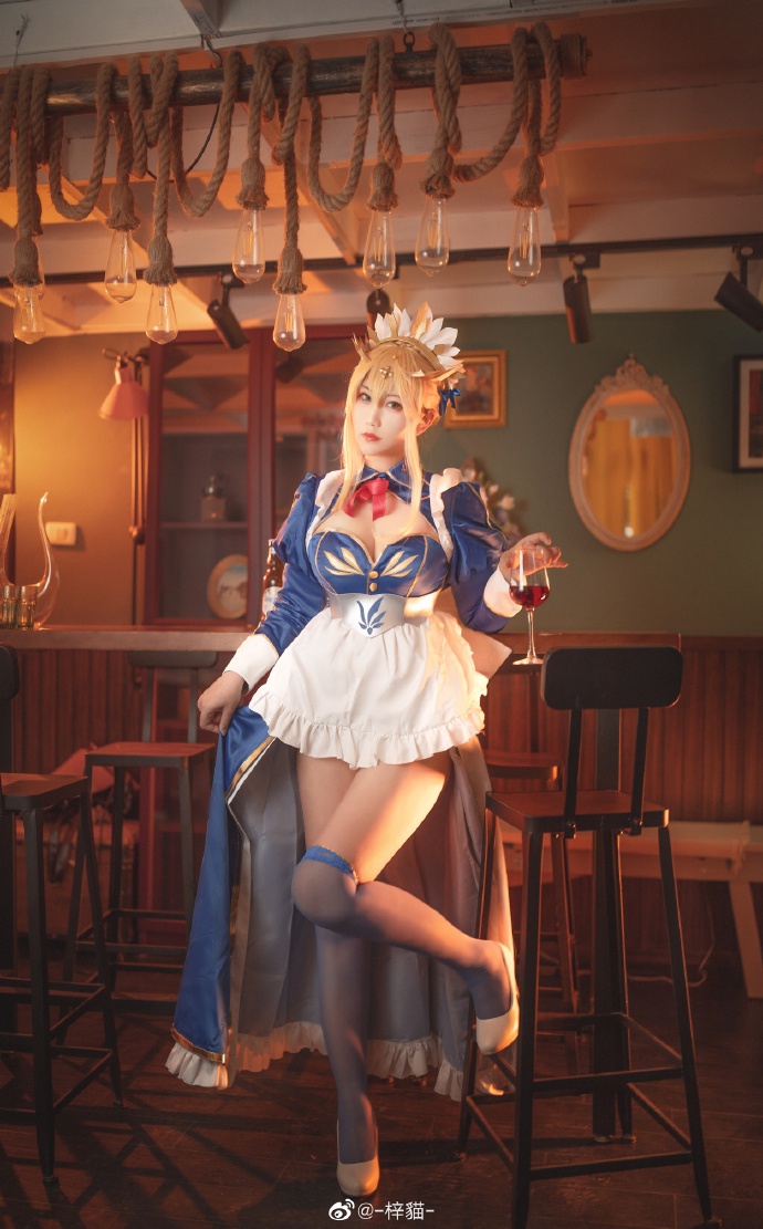 【COS正片】FGO白枪呆cos同人女仆礼服 cn梓貓 - 第1张 - 机器猫次元 【COS正片】FGO白枪呆cos同人女仆礼服 cn梓貓 - 第1张 - 机器猫次元
