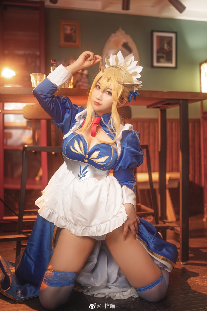 【COS正片】FGO白枪呆cos同人女仆礼服 cn梓貓 - 第4张 - 机器猫次元 【COS正片】FGO白枪呆cos同人女仆礼服 cn梓貓 - 第4张 - 机器猫次元