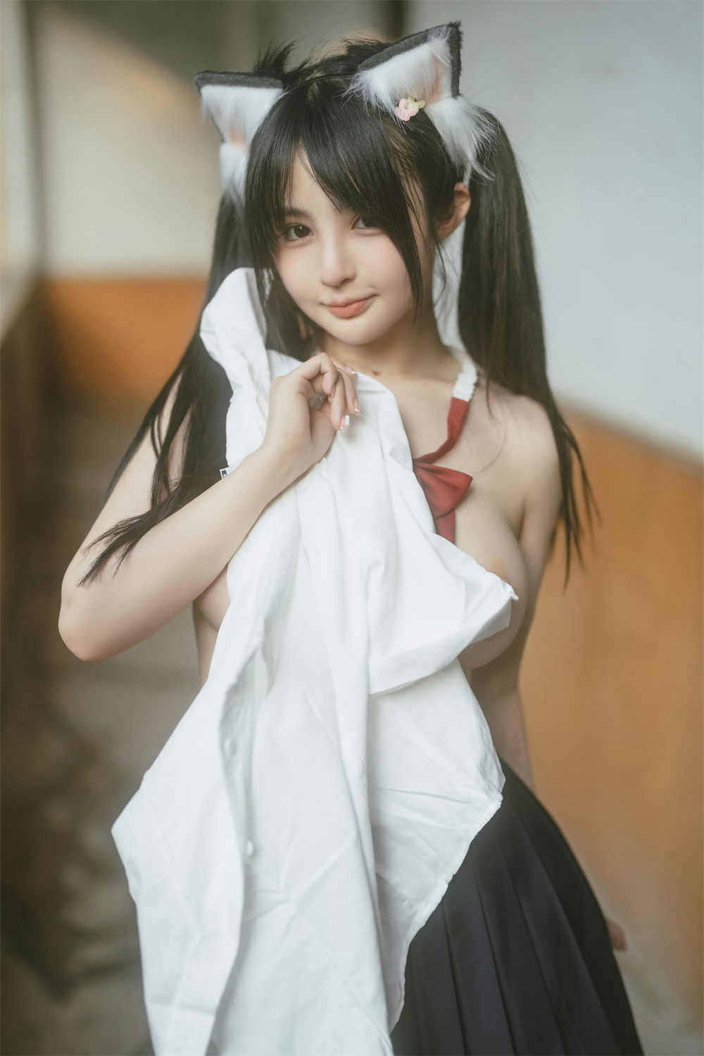 桜井宁宁 - 废墟JK 绅士版 [74P-73GB] - 第4张 - 机器猫次元