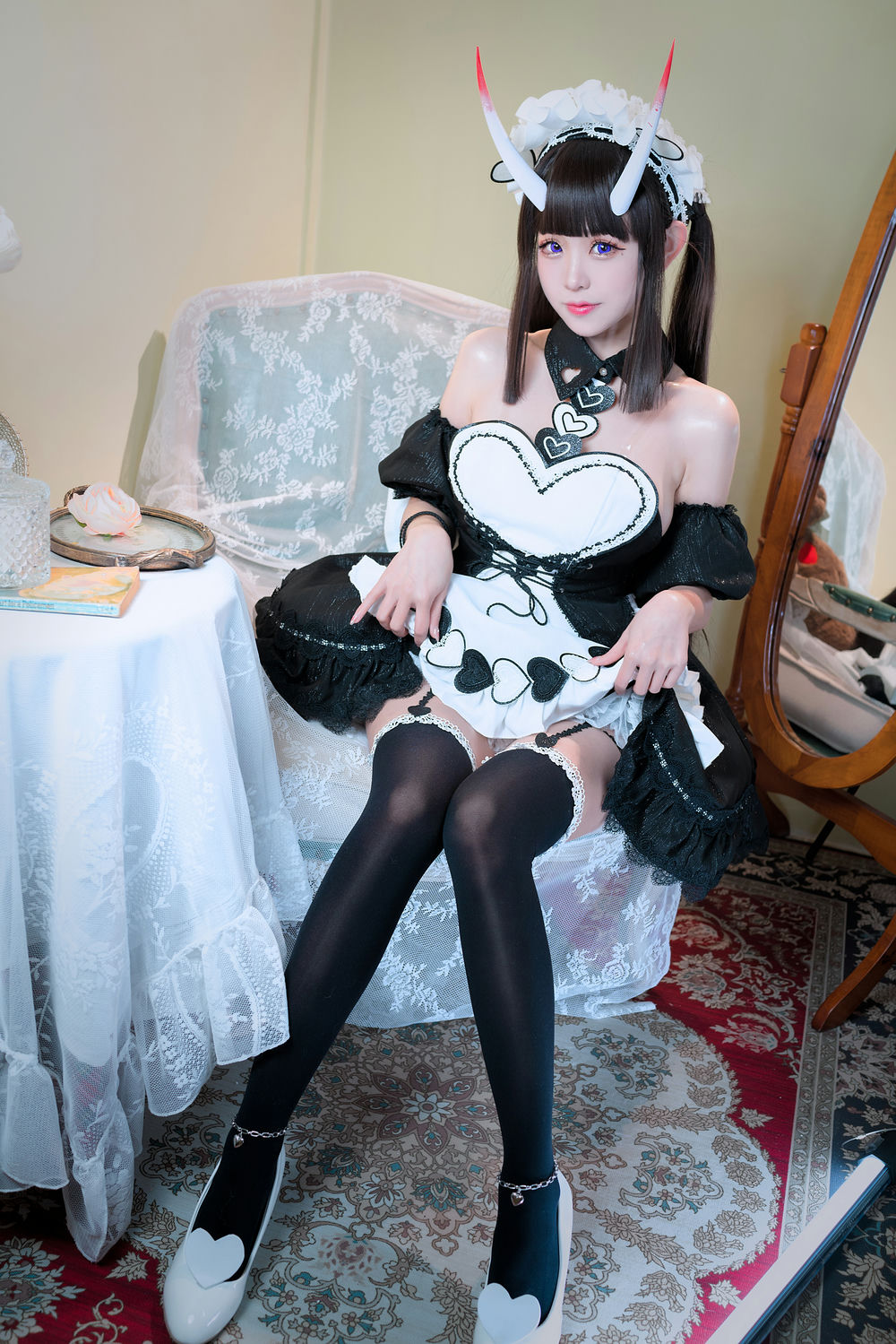 miko酱ww - 能代女仆 [36P-90MB] - 第1张 - 机器猫次元