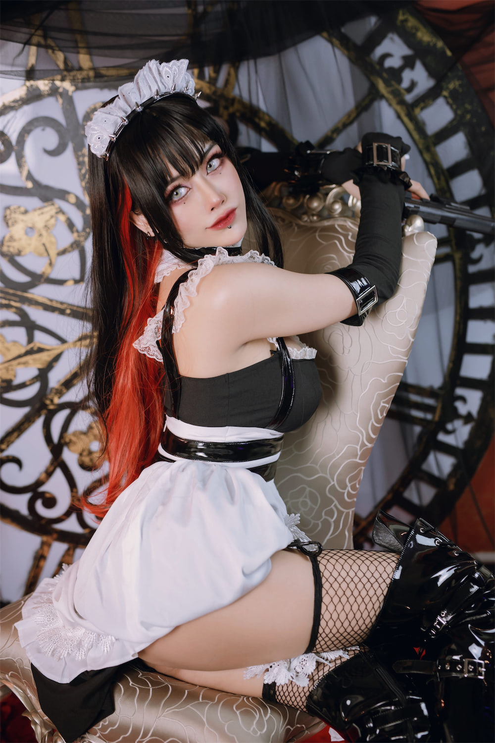 Byoru - 黑胶衣女仆兔 [54P] - 第4张 - 机器猫次元