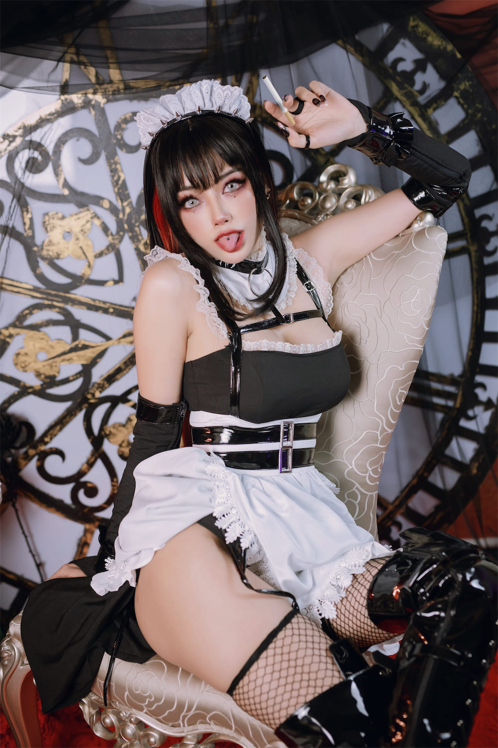 Byoru - 黑胶衣女仆兔 [54P] - 第3张 - 机器猫次元
