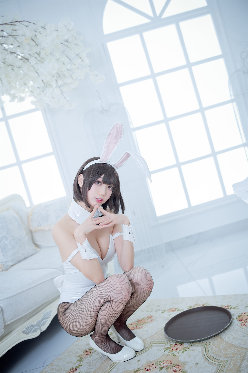 周叽是可爱兔兔 - 加藤惠兔女郎 [32P] - 第6张 - 机器猫次元