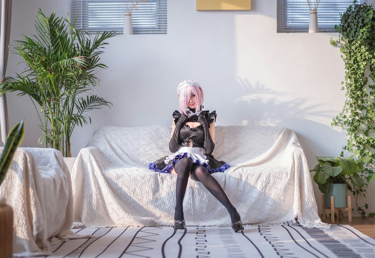 周叽是可爱兔兔 - 玛修女仆 [16P] - 第6张 - 机器猫次元