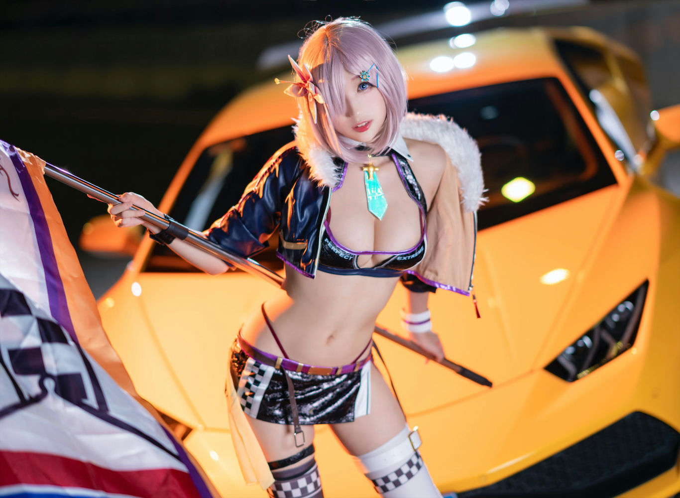 周叽是可爱兔兔 - 玛修跑车 [21P] - 第1张 - 机器猫次元