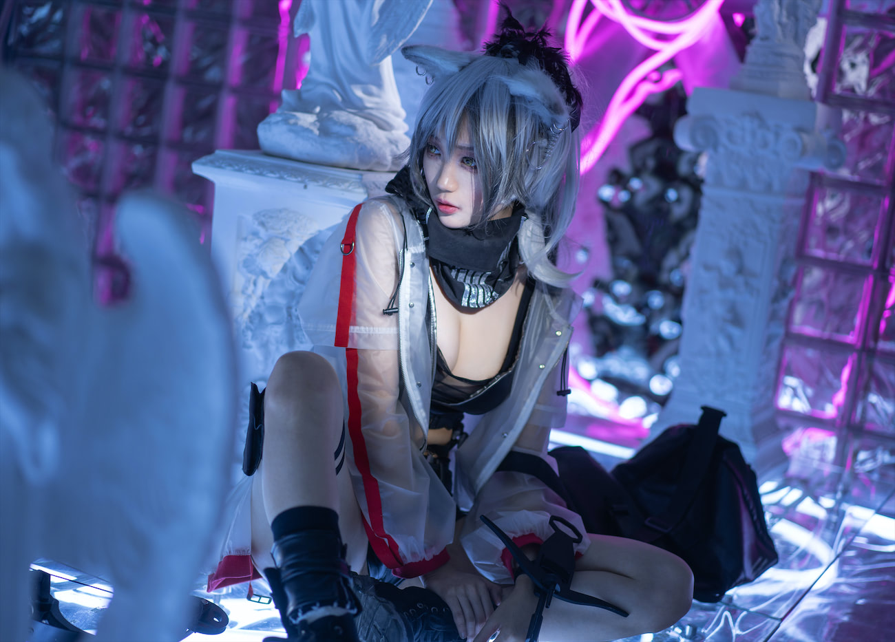 周叽是可爱兔兔 - 明日方舟 黑 [15P] - 第5张 - 机器猫次元