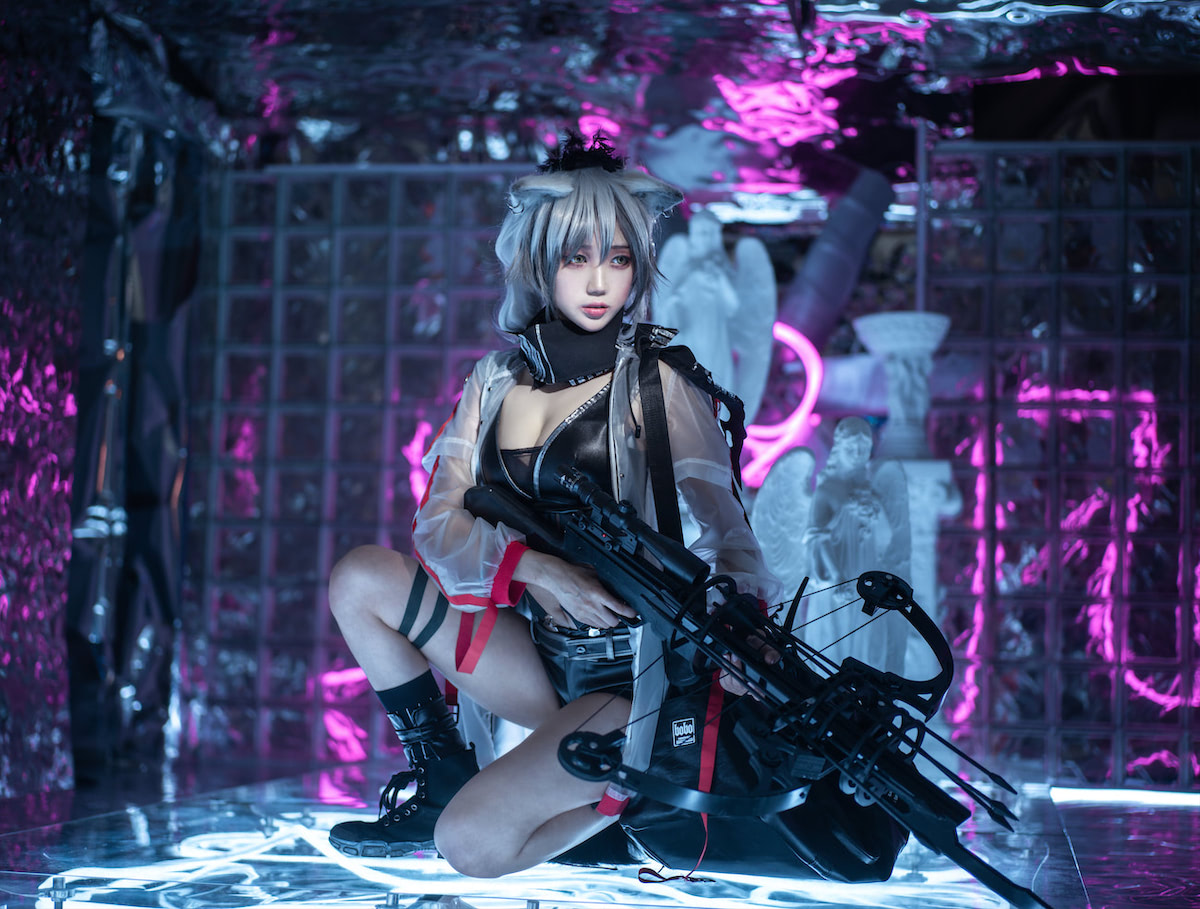 周叽是可爱兔兔 - 明日方舟 黑 [15P] - 第4张 - 机器猫次元