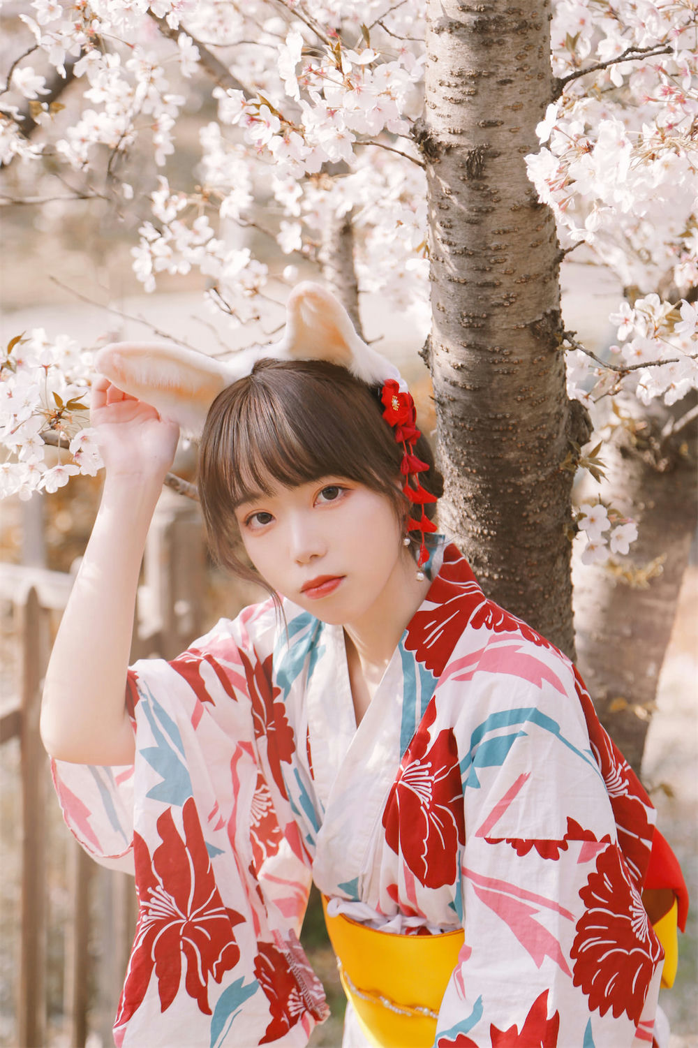 Fushii_海堂 - 樱花兔兔 [34P] - 第3张 - 机器猫次元