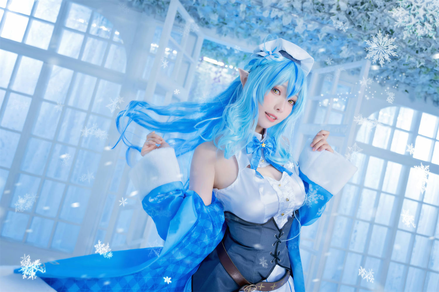 ElyEE子 - 雪花菈米 [18P] - 第2张 - 机器猫次元