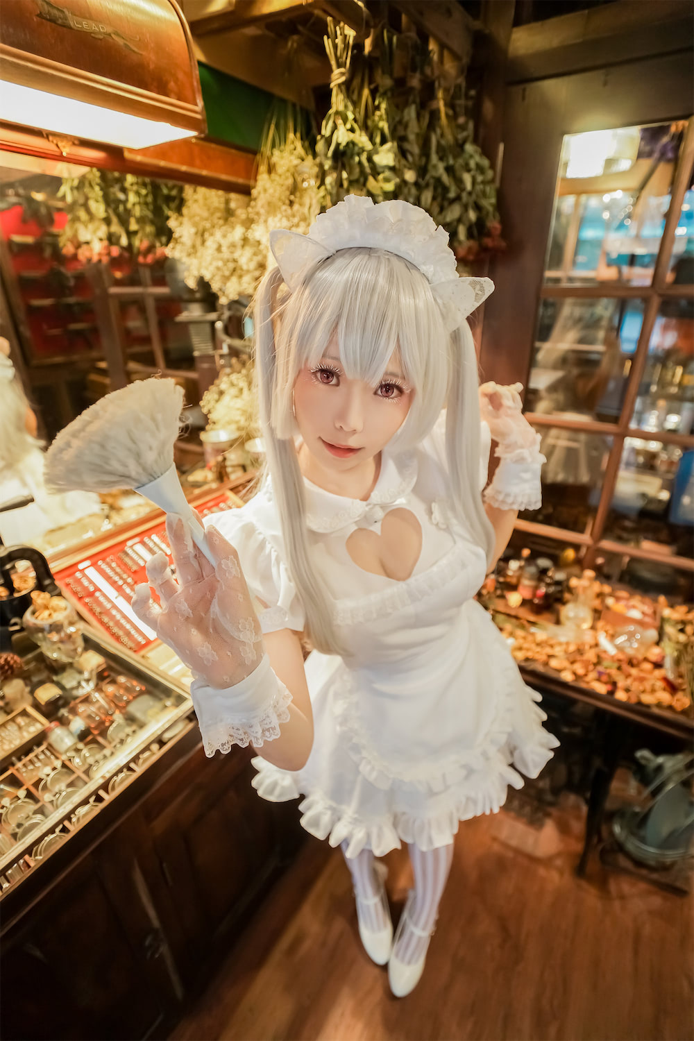ElyEE子 - 女仆猫 [50P] - 第4张 - 机器猫次元