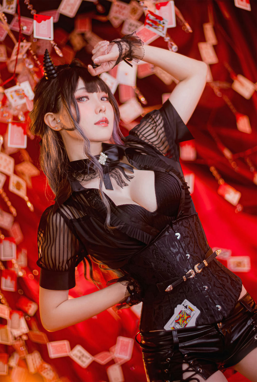 ElyEE子 - 魅魔发牌女孩 [31P] - 第1张 - 机器猫次元
