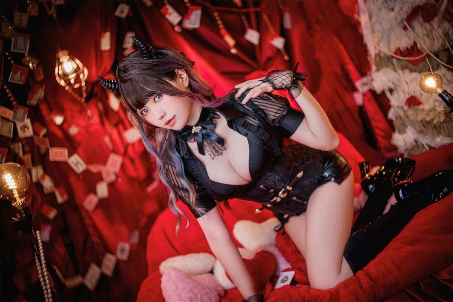 ElyEE子 - 魅魔发牌女孩 [31P] - 第2张 - 机器猫次元