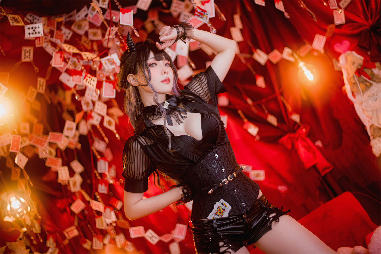 ElyEE子 - 魅魔发牌女孩 [31P] - 第5张 - 机器猫次元