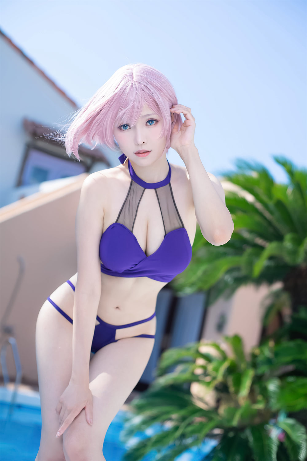 ElyEE子 - 玛修泳装 [36P] - 第3张 - 机器猫次元
