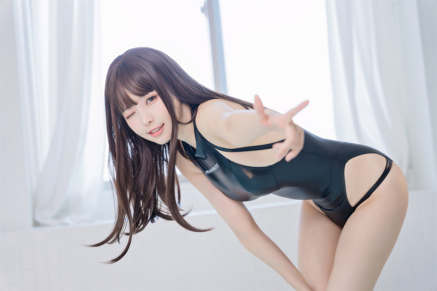 ElyEE子 - 竞泳水手服 [73P] - 第4张 - 机器猫次元