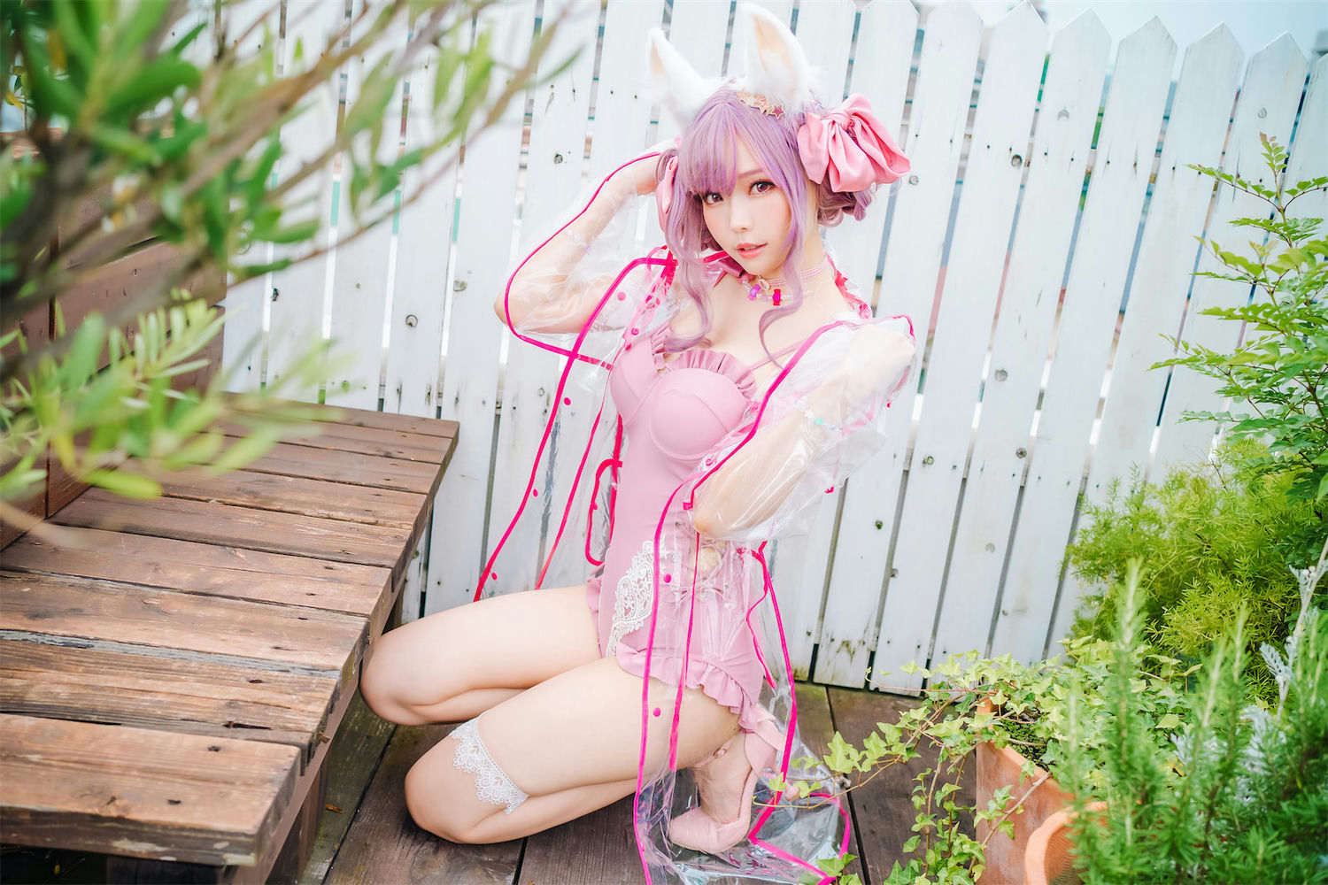 ElyEE子 - 粉粉狐娘 [54P] - 第2张 - 机器猫次元