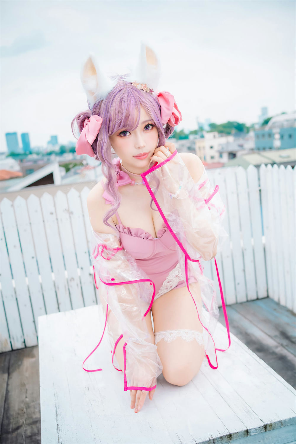 ElyEE子 - 粉粉狐娘 [54P] - 第1张 - 机器猫次元