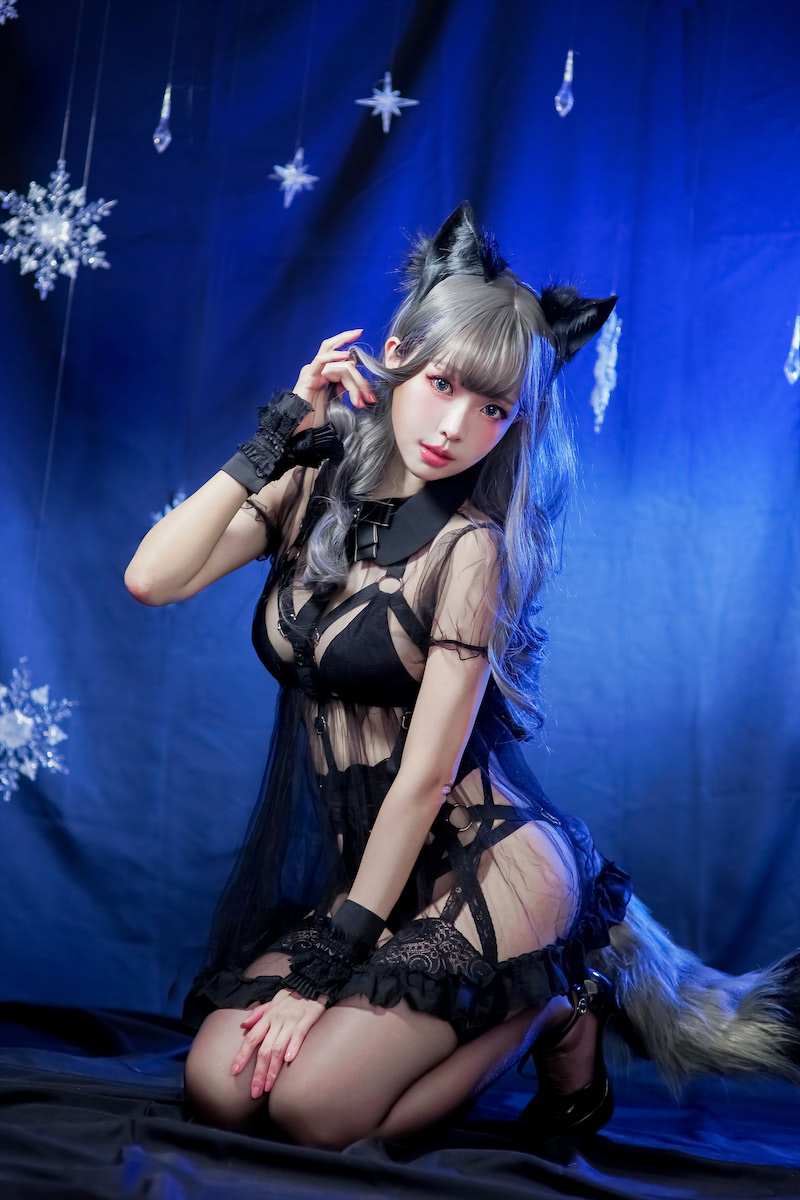 ElyEE子 - 白昼狼闇夜狼 [52P] - 第5张 - 机器猫次元