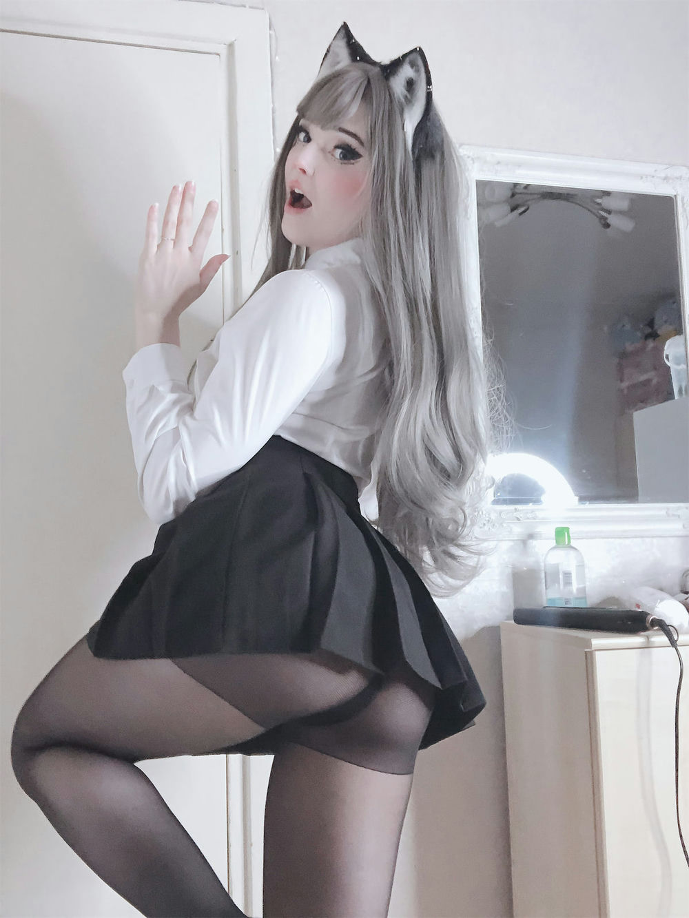 CandyBall - 黑长袜JK小猫 [84P] - 第5张 - 机器猫次元