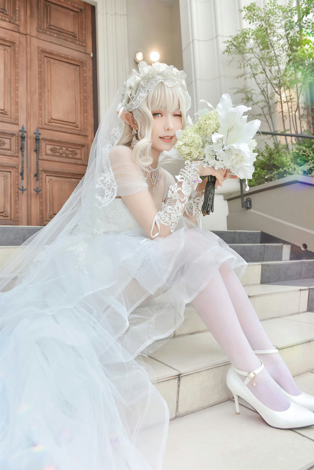 ElyEE子 - 精灵新娘 [65P] - 第2张 - 机器猫次元