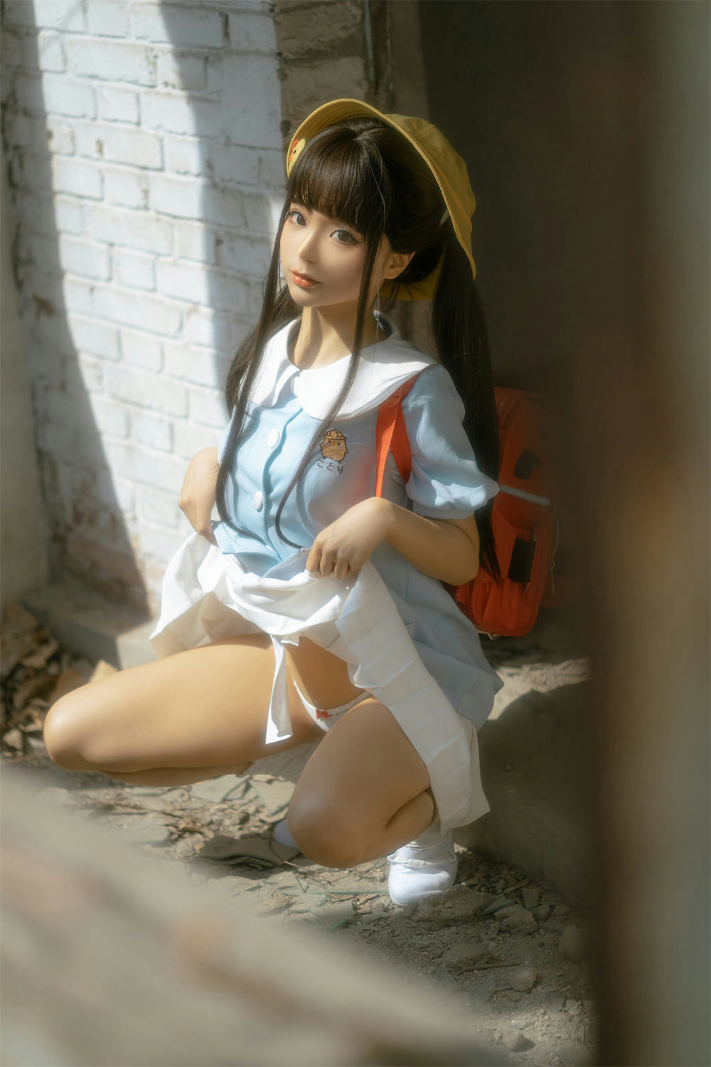 蠢沫沫 - 小黄帽 绅士版 [156P-49GB] - 第1张 - 机器猫次元
