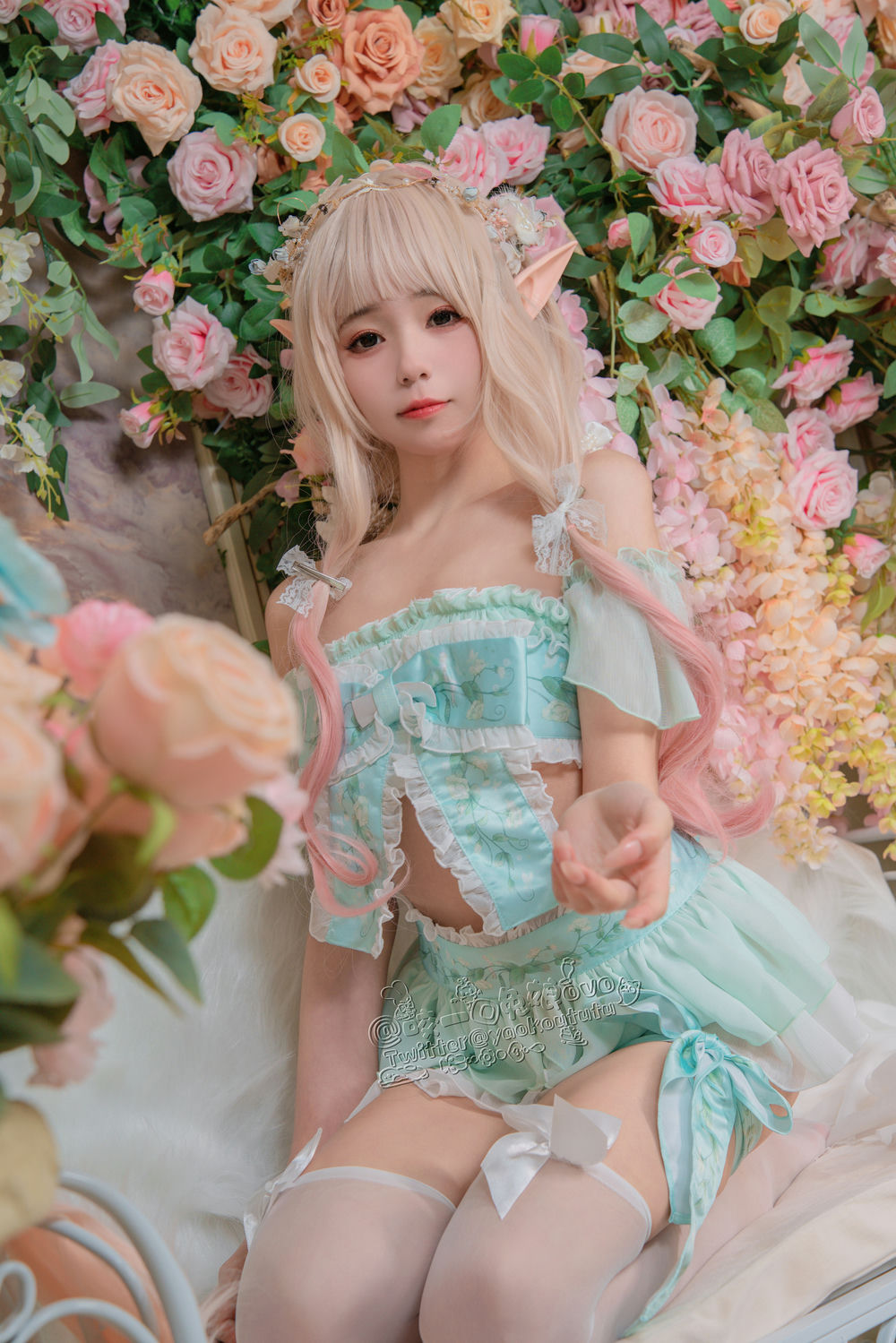 黏黏团子兔（Yiko湿润兔）- 写真合集 [217套] [持续更新] - 第1张 - 机器猫次元