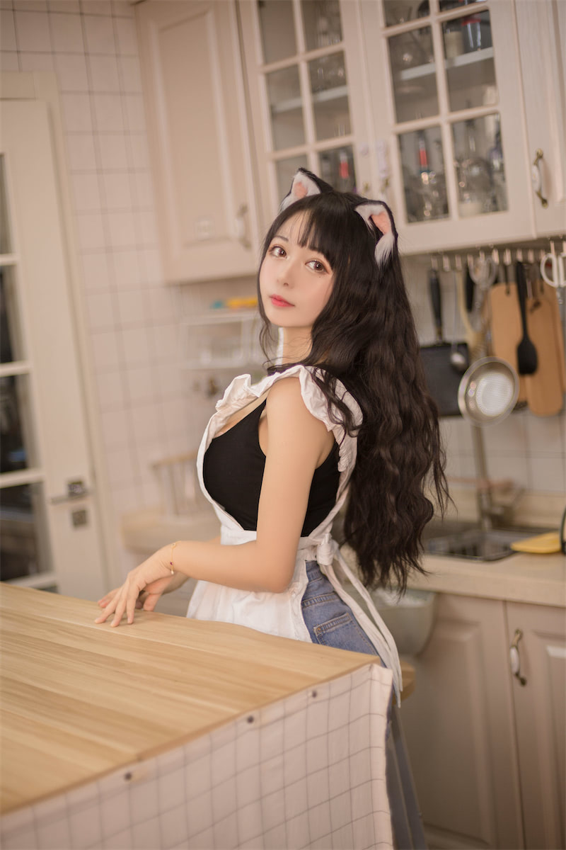 黑猫猫OvO - 厨房猫耳 [11P] - 第6张 - 机器猫次元