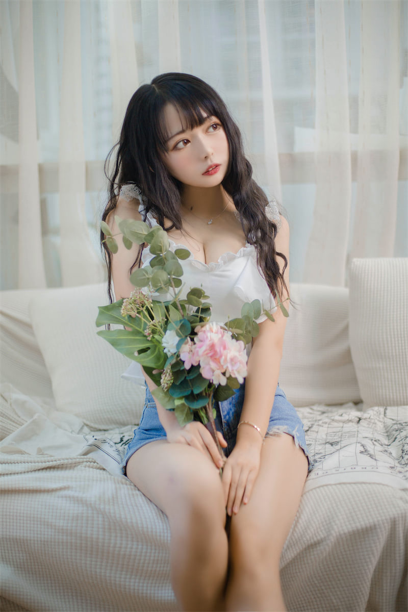 黑猫猫OvO - 夏日露脐雪纺衫 [16P] - 第2张 - 机器猫次元