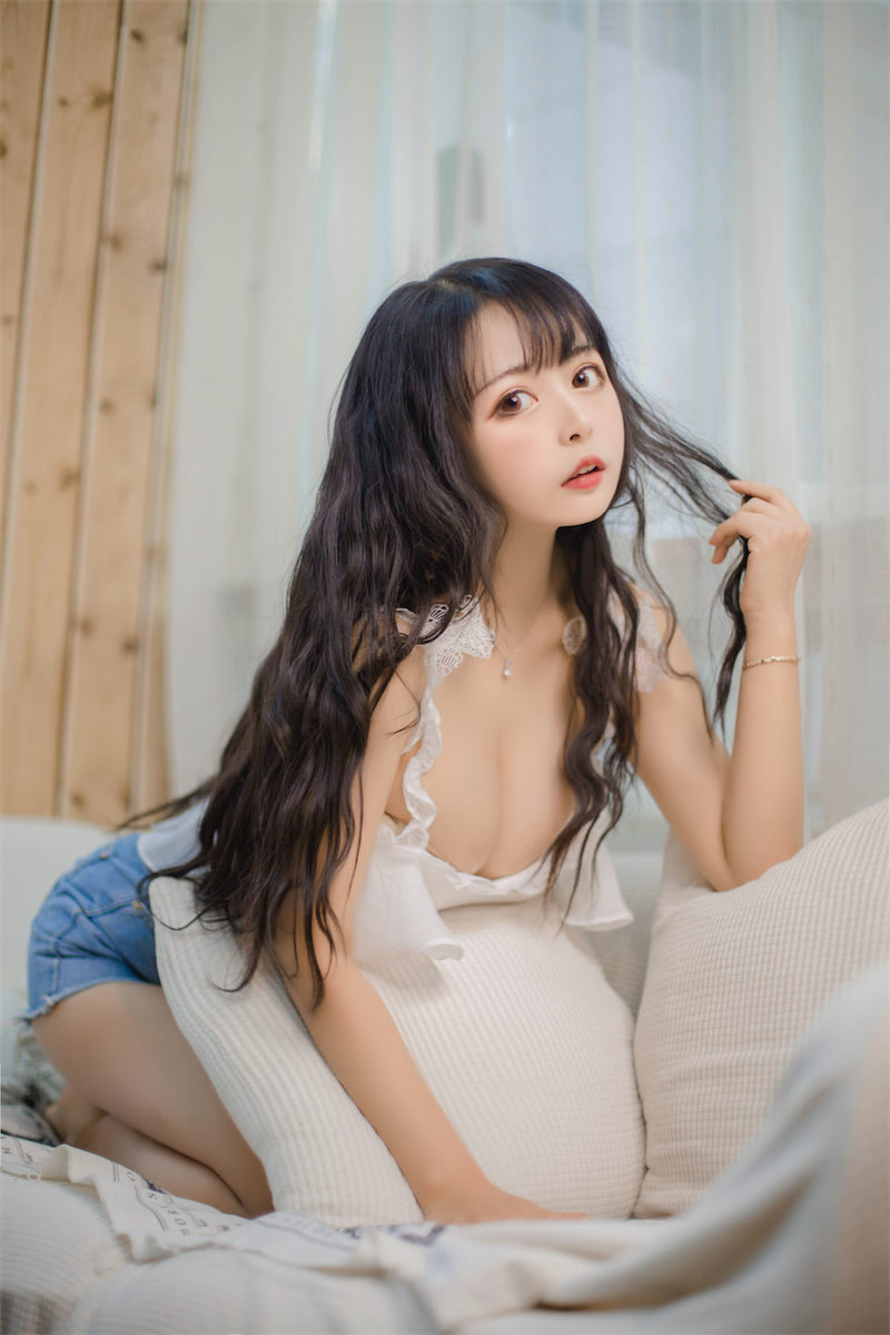 黑猫猫OvO - 夏日露脐雪纺衫 [16P] - 第5张 - 机器猫次元