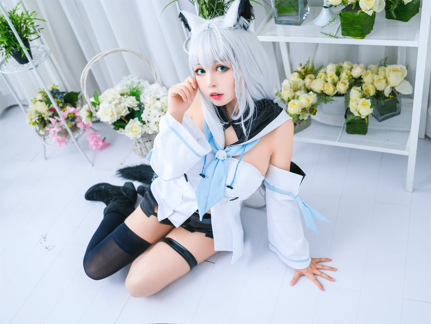 黑猫猫OvO - 白上吹雪 [12P] - 第3张 - 机器猫次元