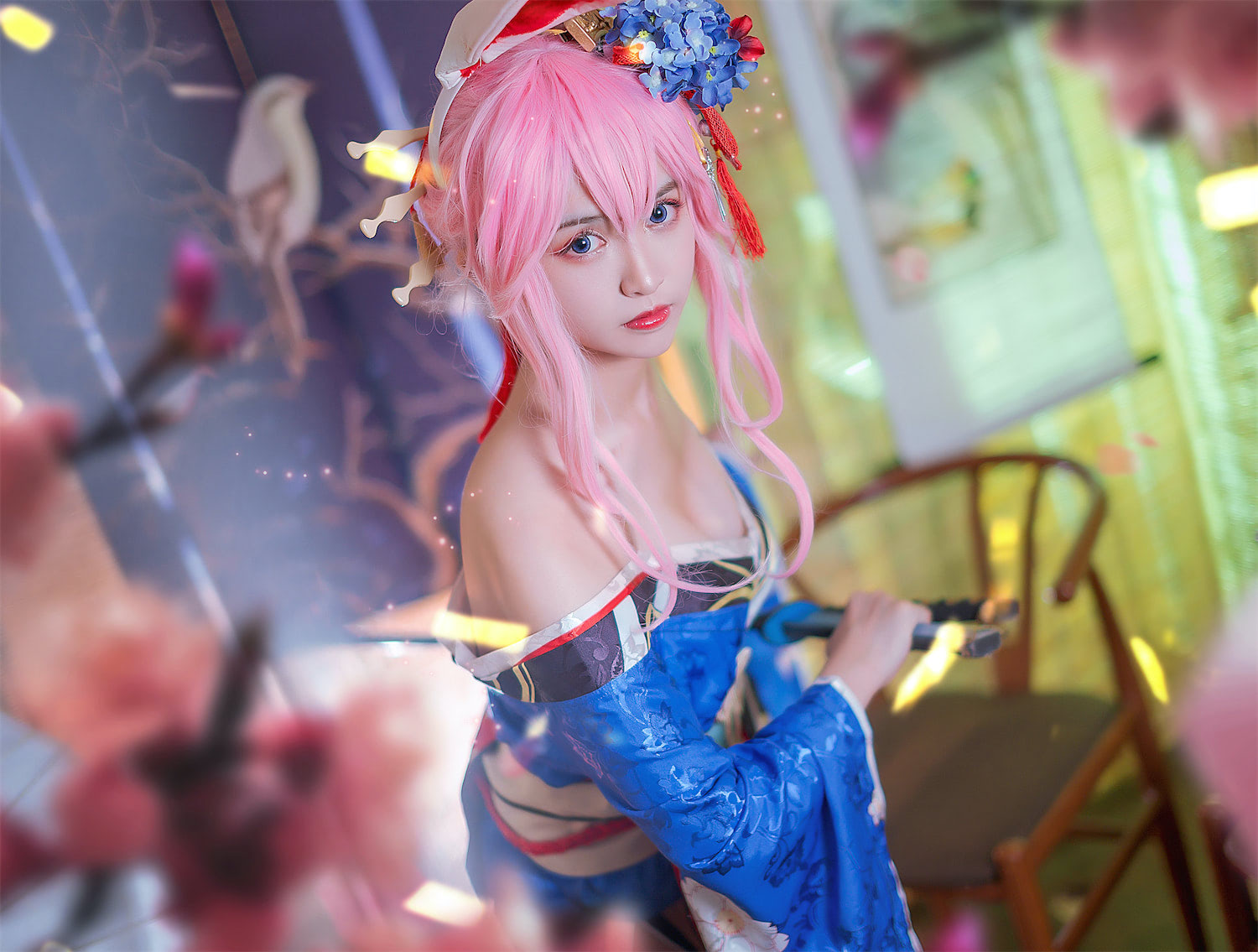 鳗鱼霏儿 - 八重樱花魁 [12P] - 第1张 - 机器猫次元